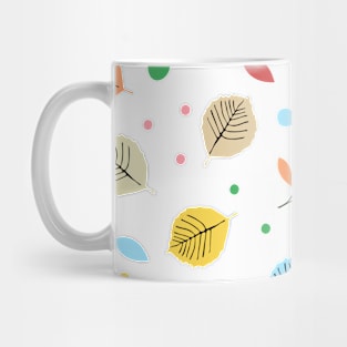 Colorful Leaves Mug